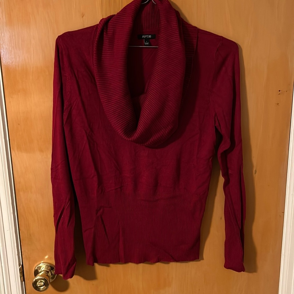Cowl neck sweater